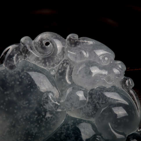 冰种翡翠福禄寿吊坠-翡翠-冰种-A15G517D16001